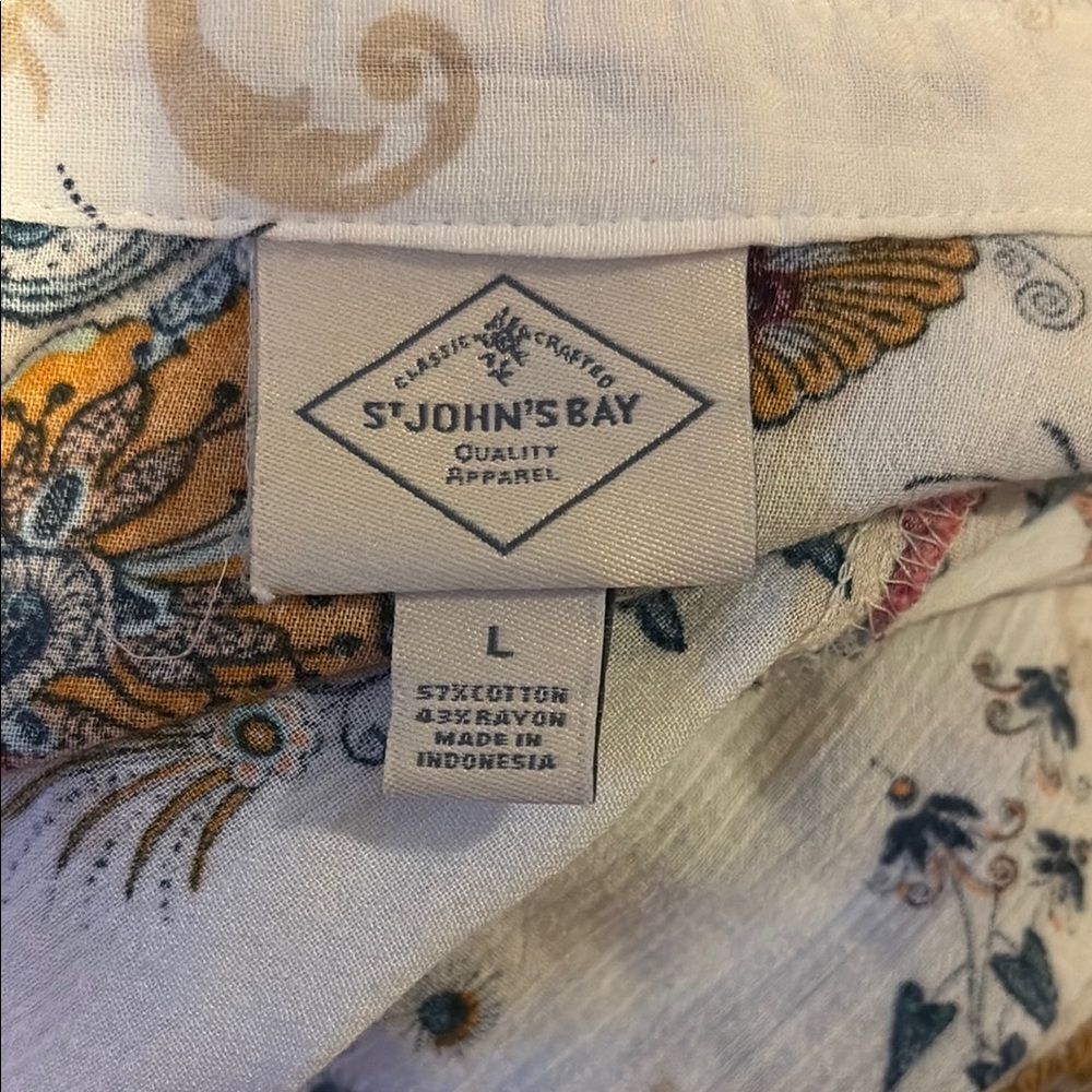 St. John's Bay Floral Apparel